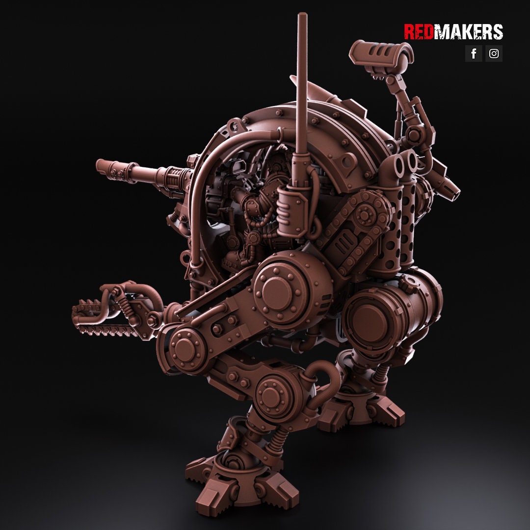 Red Makers Solar Guard Mech (Custom Order) - product image 5 of 8