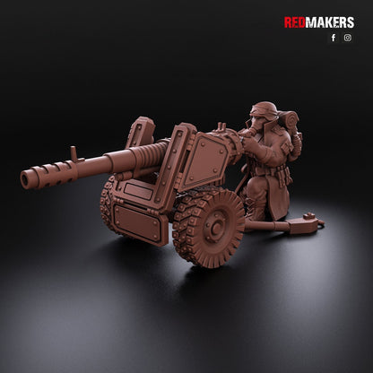 Red Makers Steel Guard Heavy Weapon Teams x3 (Custom Order) - product image 3 of 8