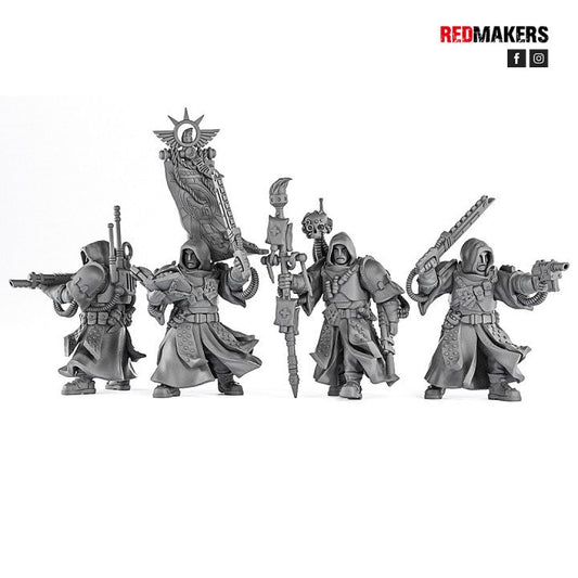 Red Makers Janissaries Lieutenant and Command Squad (Custom Order) - product image 1 of 10