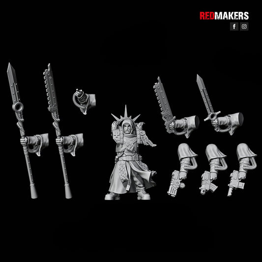 Red Makers Janissaries Lieutenant and Command Squad (Custom Order) - product image 2 of 10