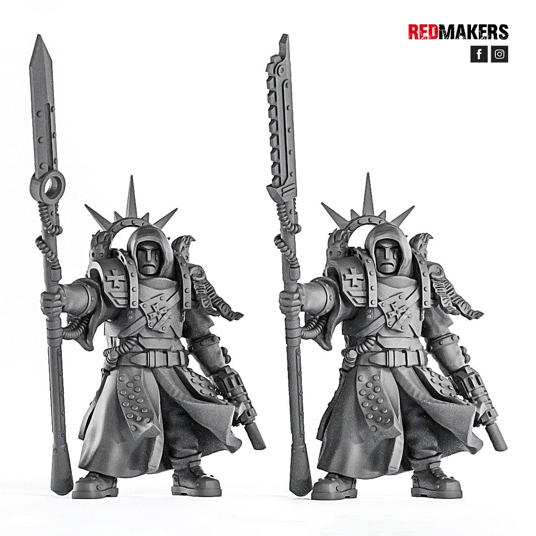 Red Makers Janissaries Lieutenant and Command Squad (Custom Order) - product image 4 of 10