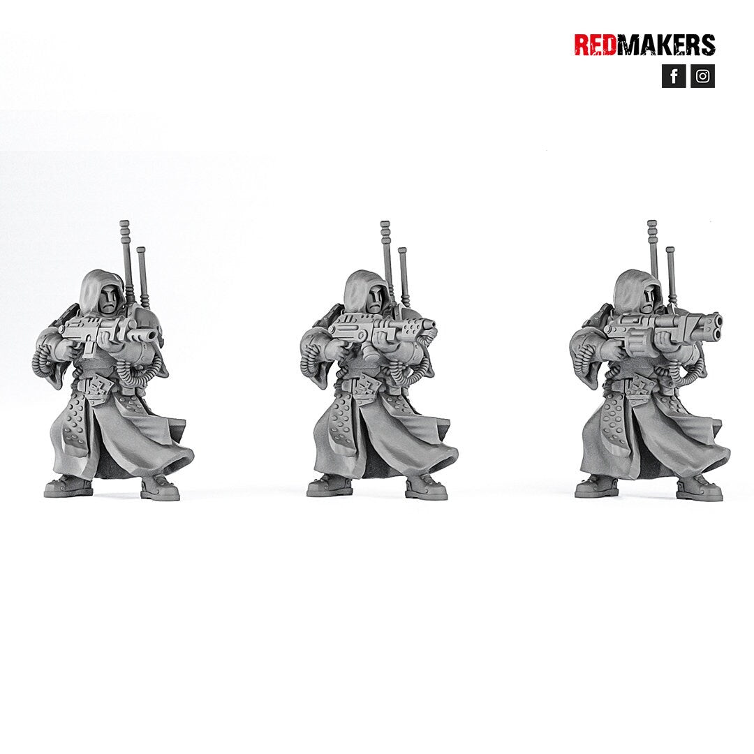 Red Makers Janissaries Lieutenant and Command Squad (Custom Order) - product image 5 of 10
