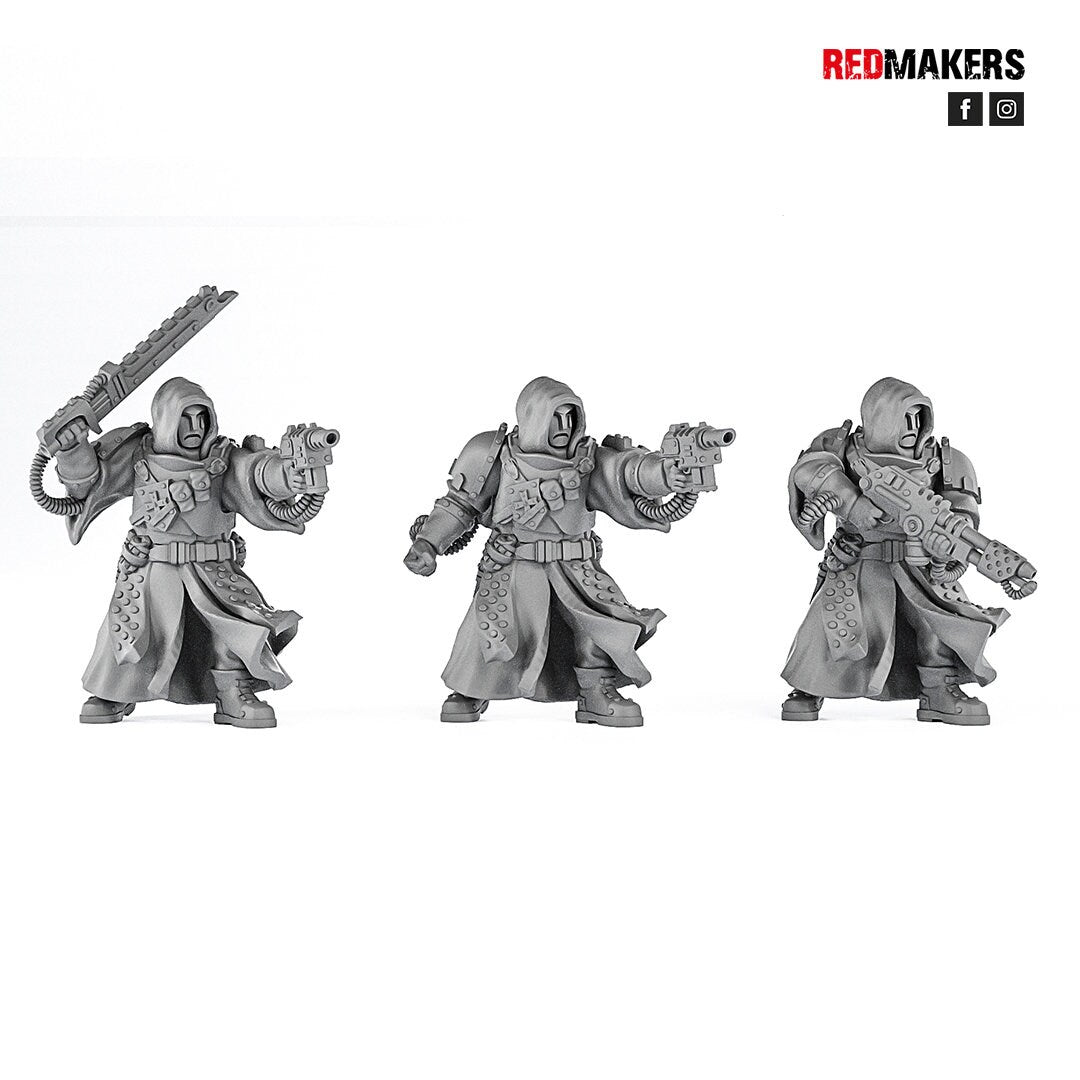 Red Makers Janissaries Lieutenant and Command Squad (Custom Order) - product image 9 of 10