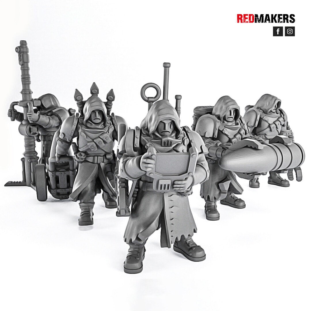 Red Makers Janissaries Artillery Crew x10 (Custom Order) - product image 1 of 9