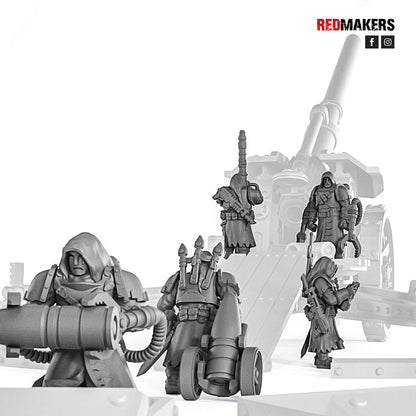 Red Makers - Janissaries Artillery Crew x10 (Custom Order)