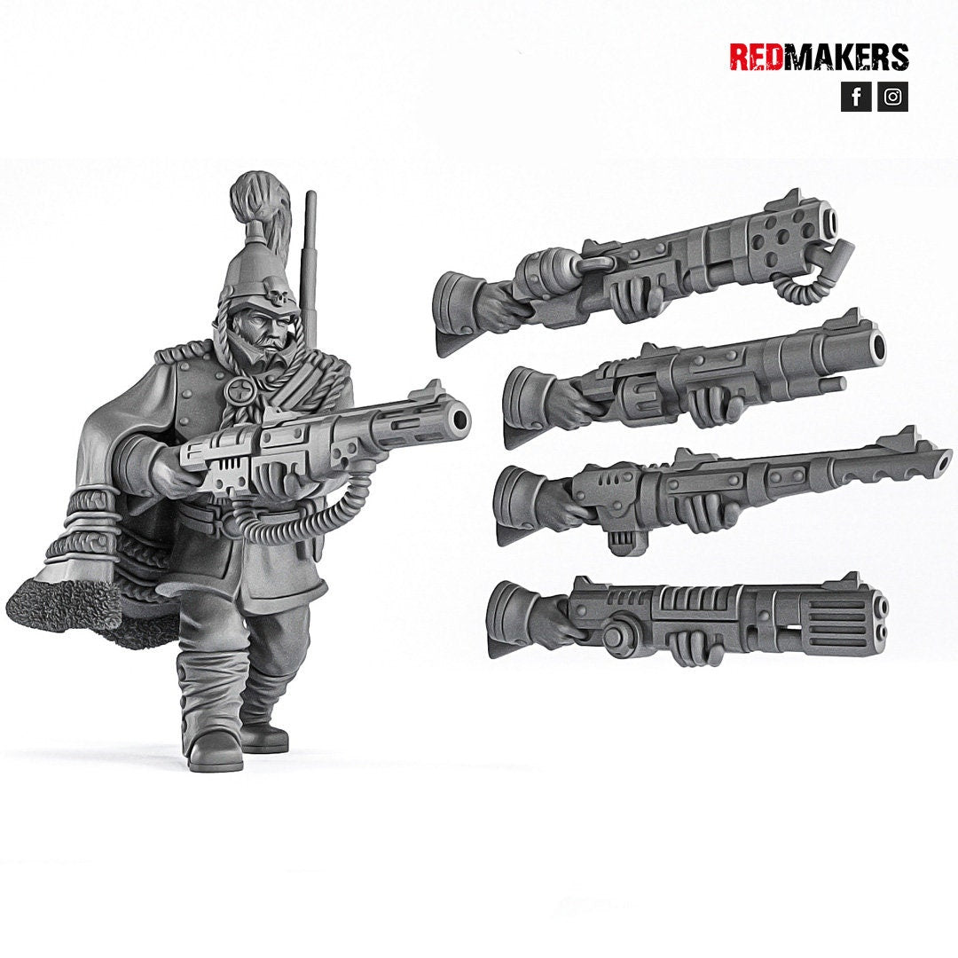 Red Makers Royal Regiment Officer and Command Squad (Custom Order) - product image 8 of 9