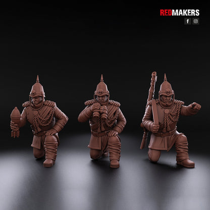 Red Makers Royal Regiment Heavy Support Teams x3 (Custom Order) - product image 7 of 8