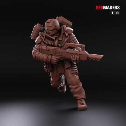 Red Makers Airborne Division Squad x10 (Custom Order) - product image 8 of 9