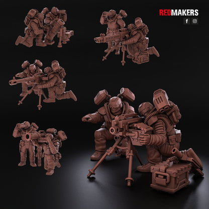 Red Makers Airborne Division Heavy Support Teams x3 (Custom Order) - product image 4 of 9