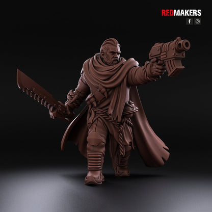 Red Makers - Desert Raiders Officer and Command Squad (Custom Order)