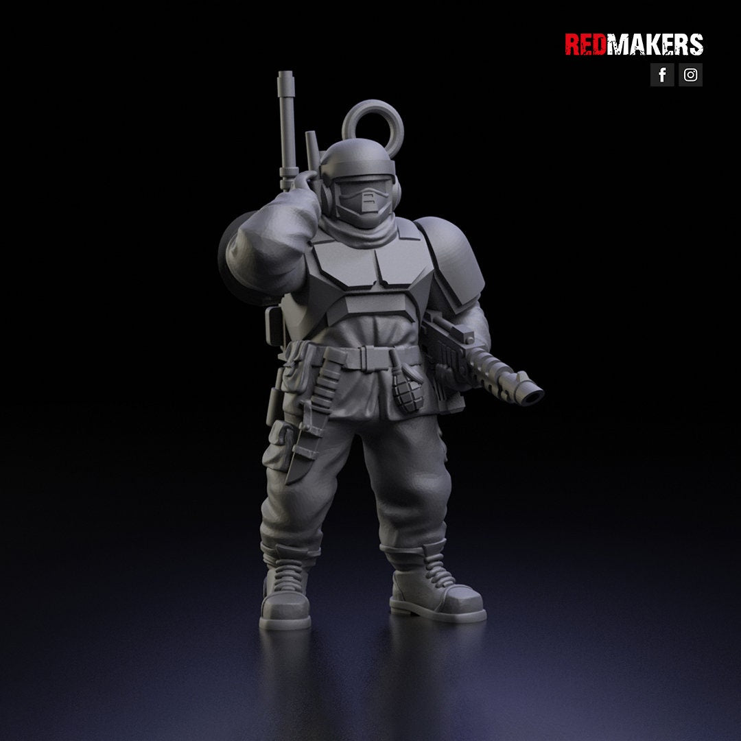 Red Makers Alpha Troops Squad x10 (Custom Order) - product image 5 of 10