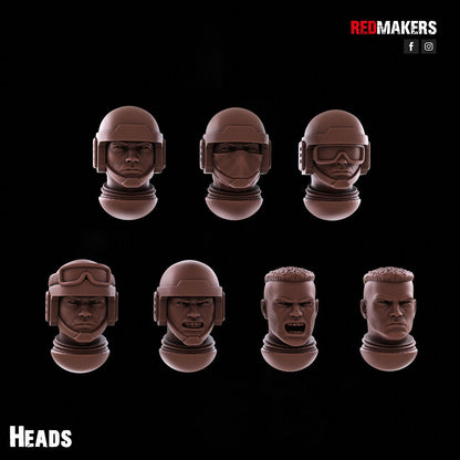 Red Makers Shock Troops Squad x10 (Custom Order) - product image 2 of 10