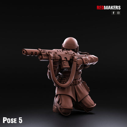 Red Makers Shock Troops Female Squad x10 (Custom Order) - product image 3 of 9