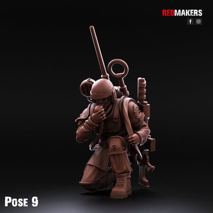 Red Makers Shock Troops Female Squad x10 (Custom Order) - product image 9 of 9