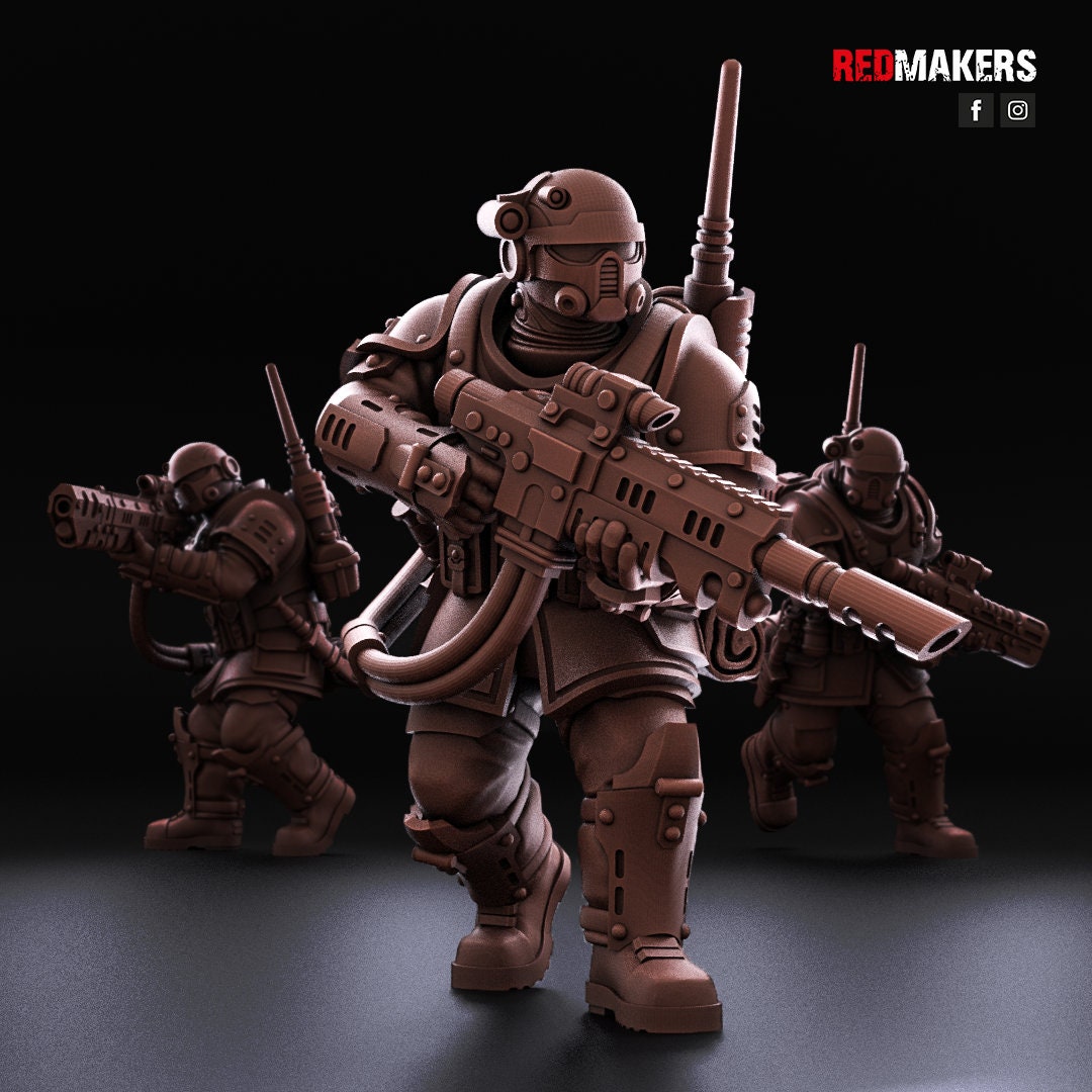 Red Makers Shock Troops Elite Squad x10 (Custom Order) - product image 1 of 7