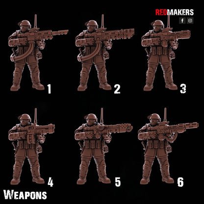Red Makers Shock Troops Elite Squad x10 (Custom Order) - product image 6 of 7