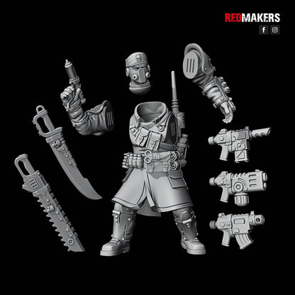 Red Makers Shock Troops Elite Command Squad x4 (Custom Order) - product image 10 of 10