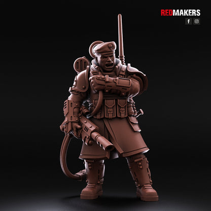 Red Makers Shock Troops Elite Command Squad x4 (Custom Order) - product image 9 of 10