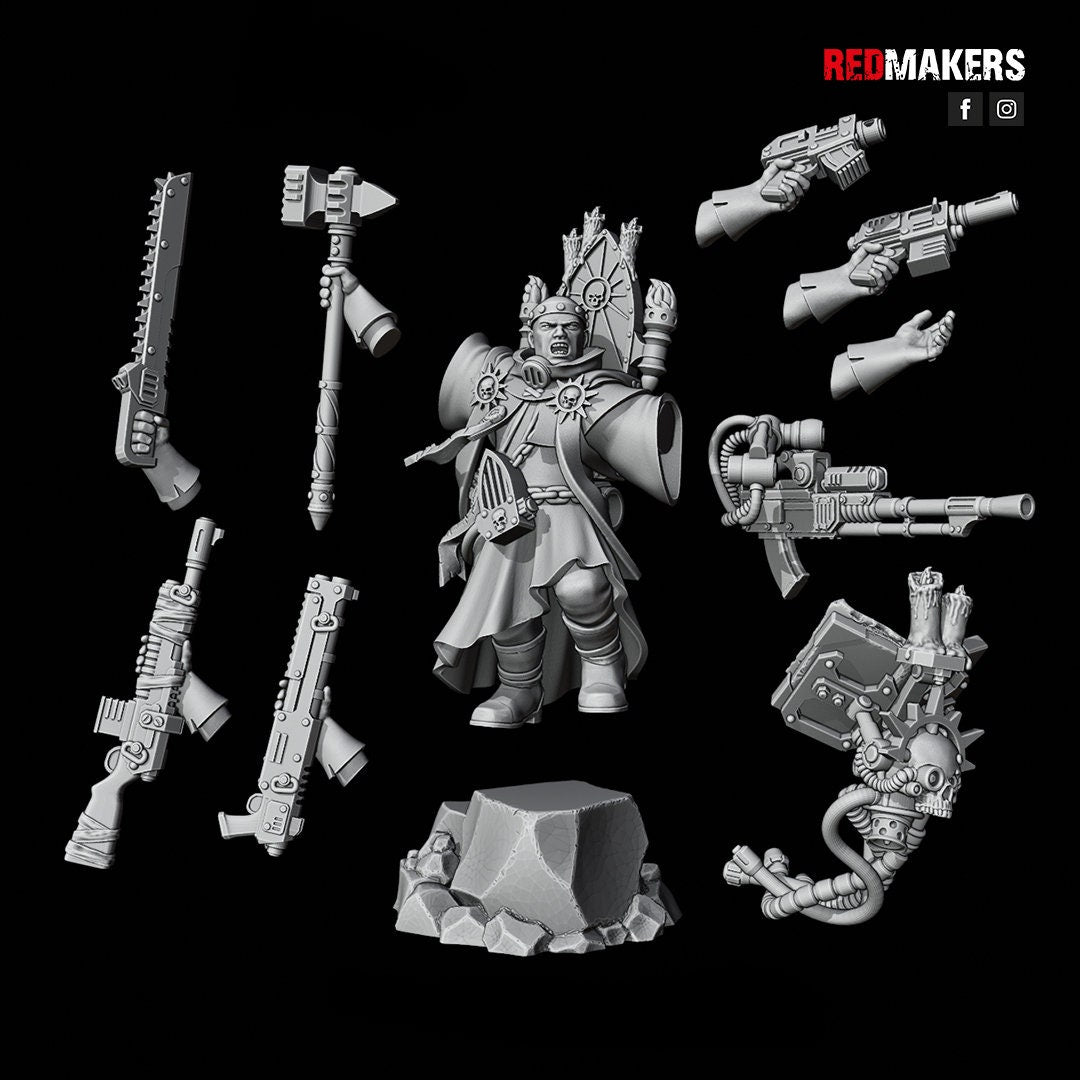 Red Makers Preacher (Custom Order) - product image 4 of 4