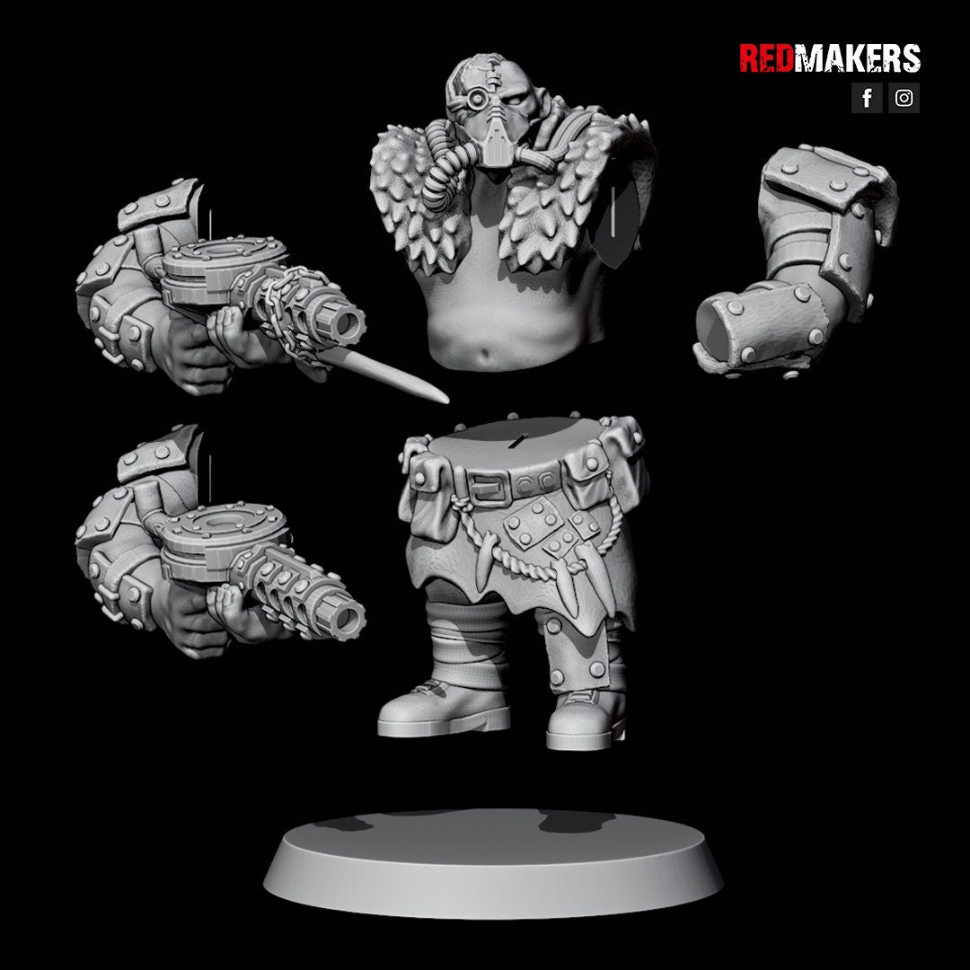 Red Makers Abhuman Giant Squad x5 (Custom Order) - product image 5 of 7