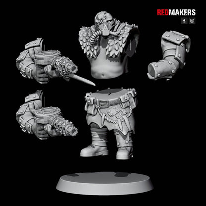 Red Makers Abhuman Giant Squad x5 (Custom Order) - product image 5 of 7