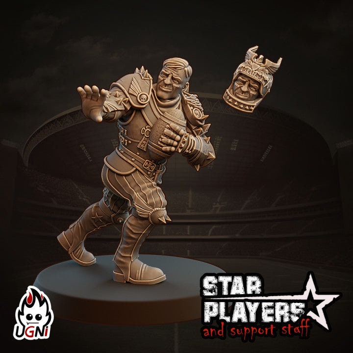 Star Player Pack #2 Star Player - Designed by UGNI Miniatures - Fantasy Football - product image 2 of 8