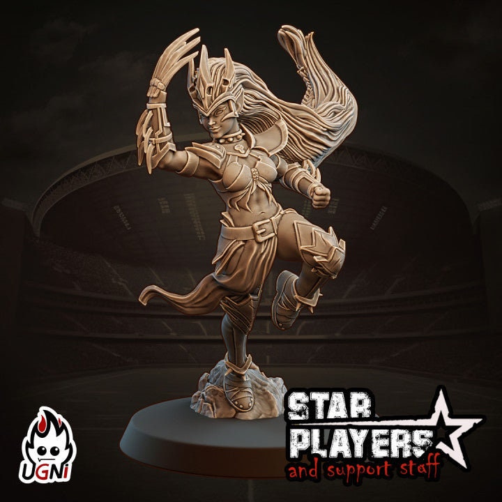 Star Player Pack #1 Star Player - Designed by UGNI Miniatures - Fantasy Football - product image 3 of 8