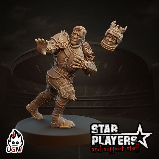 Briff Broberwald Star Player - Designed by UGNI Miniatures - Fantasy Football - product image 1 of 4