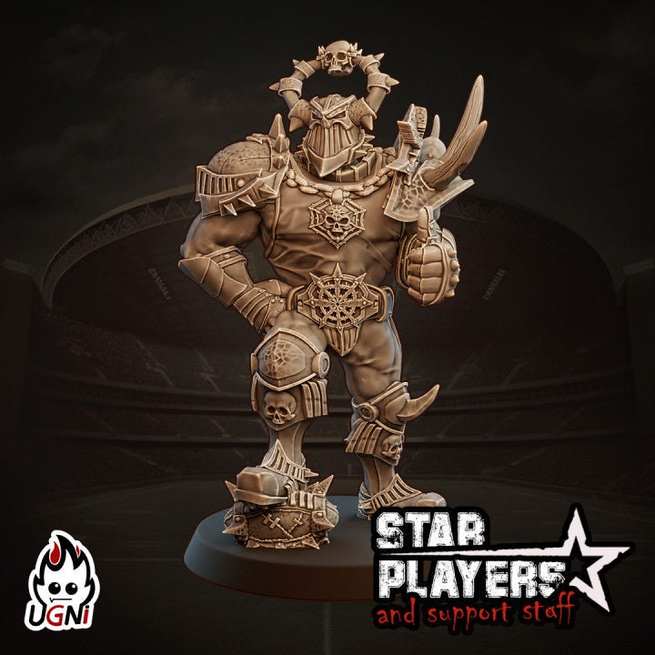 Lord Bordak Star Player - Designed by UGNI Miniatures - Fantasy Football - product image 3 of 4
