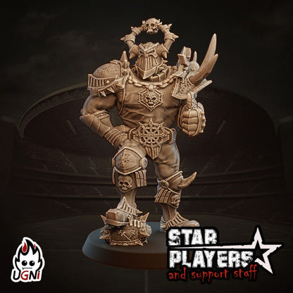 Lord Bordak Star Player - Designed by UGNI Miniatures - Fantasy Football - product image 3 of 4