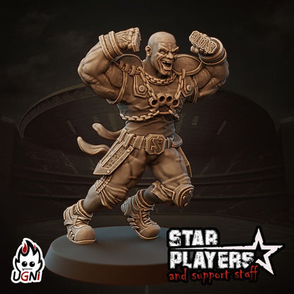 Zog Star Player - Designed by UGNI Miniatures - Fantasy Football - product image 2 of 3