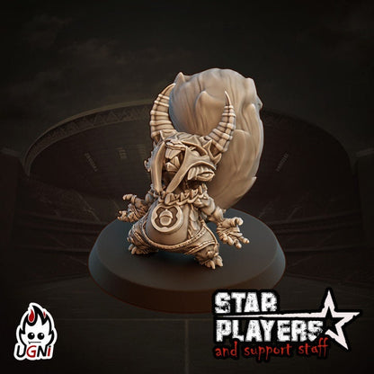 Squirrel Bourne I Star Player - Designed by UGNI Miniatures - Fantasy Football - product image 1 of 3