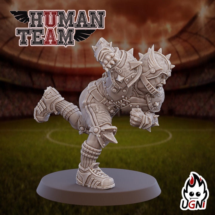 Human Team (Regular Style) Designed by UGNI Miniatures - Fantasy Football - product image 3 of 10