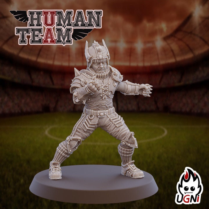 Human Team (Regular Style) Designed by UGNI Miniatures - Fantasy Football - product image 4 of 10