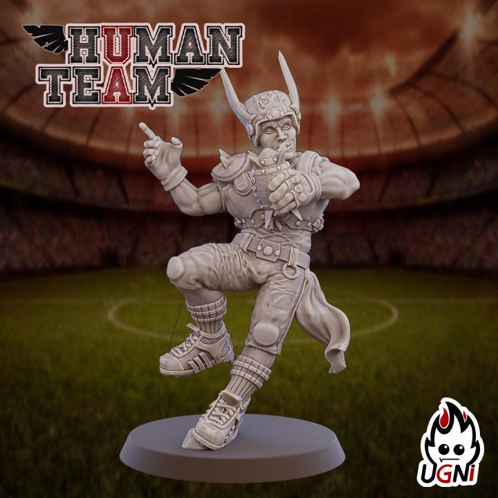 Human Team (Regular Style) Designed by UGNI Miniatures - Fantasy Football - product image 9 of 10