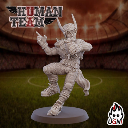 Human Team (Regular Style) Designed by UGNI Miniatures - Fantasy Football - product image 9 of 10