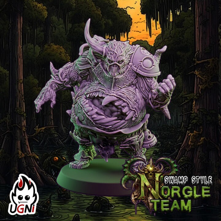 Norgle Team (Swamp Style) Designed by UGNI Miniatures - Fantasy Football - product image 2 of 10