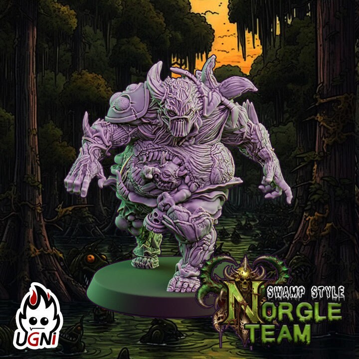 Norgle Team (Swamp Style) Designed by UGNI Miniatures - Fantasy Football - product image 3 of 10