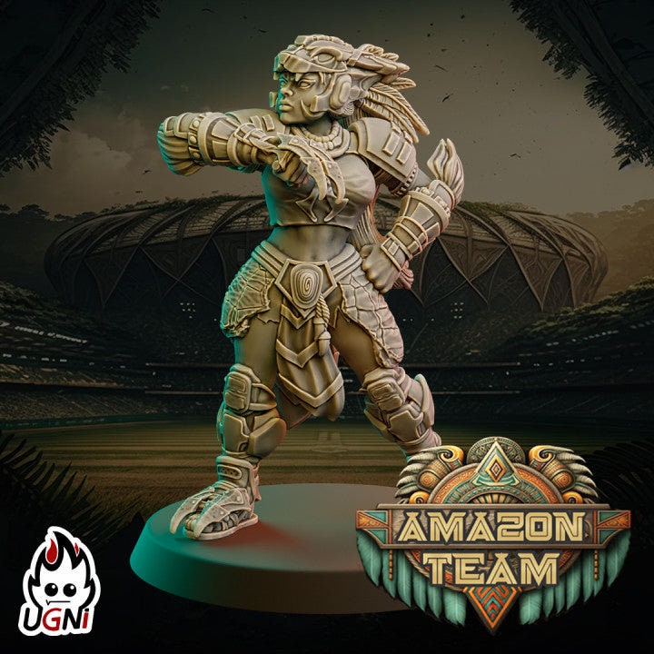 Amazon Team (Aztec Style) Designed by UGNI Miniatures - Fantasy Football - product image 5 of 10