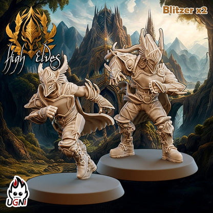 High Elves Team (Regular Style) Designed by UGNI Miniatures - Fantasy Football - product image 2 of 7