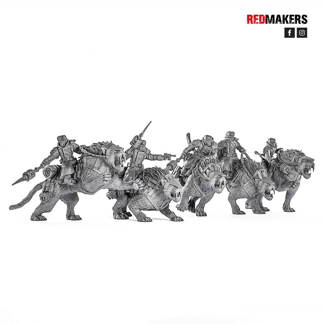 Red Makers Ice Warriors Riders (Custom Order) - product image 5 of 10