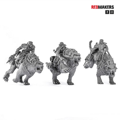 Red Makers - Ice Warriors Riders (Custom Order)