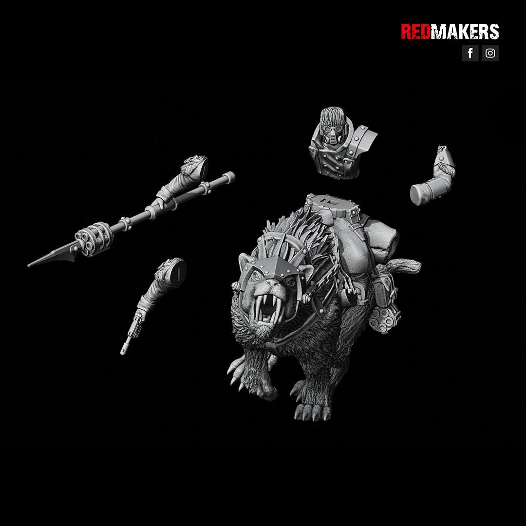 Red Makers Ice Warriors Riders (Custom Order) - product image 8 of 10