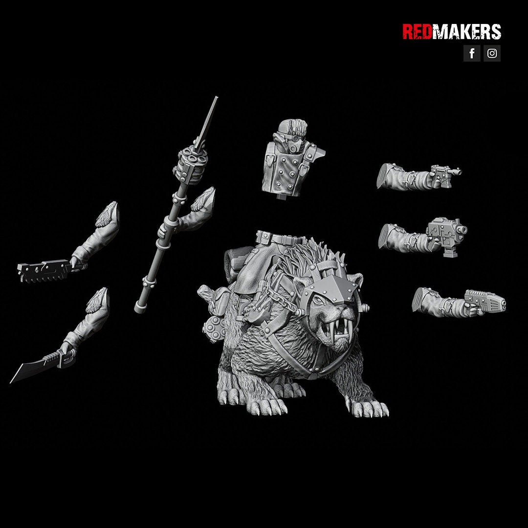 Red Makers Ice Warriors Riders (Custom Order) - product image 9 of 10