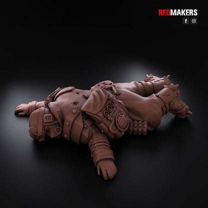 Red Makers Ice Warriors Slain Soldiers x5 (Custom Order) - product image 5 of 7