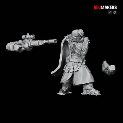 Red Makers Ice Warriors Snipers x3 (Custom Order) - product image 7 of 10