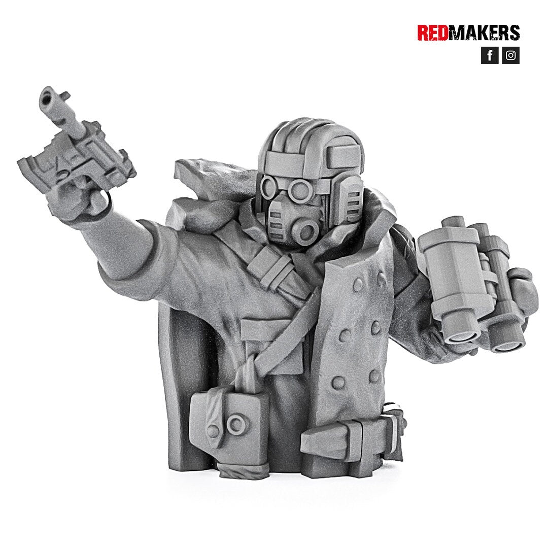 Red Makers Ice Warriors Tank Commander (Custom Order) - product image 5 of 6