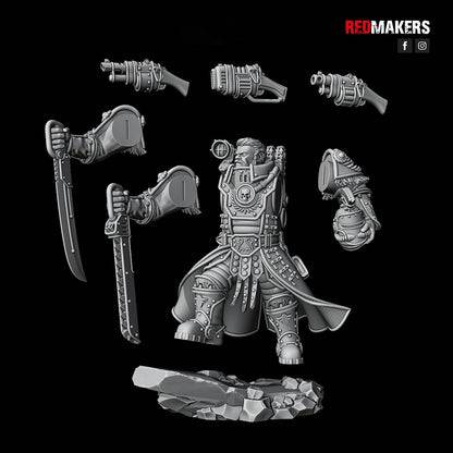 Red Makers Solar Guard Officer (Custom Order) - product image 2 of 4