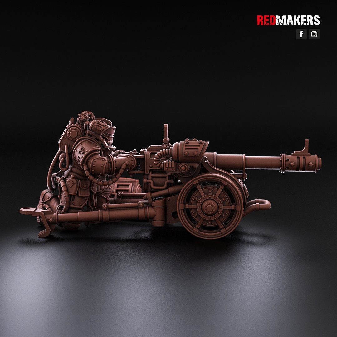 Red Makers Solar Guard Heavy Weapon Teams x3 (Custom Order) - product image 3 of 9