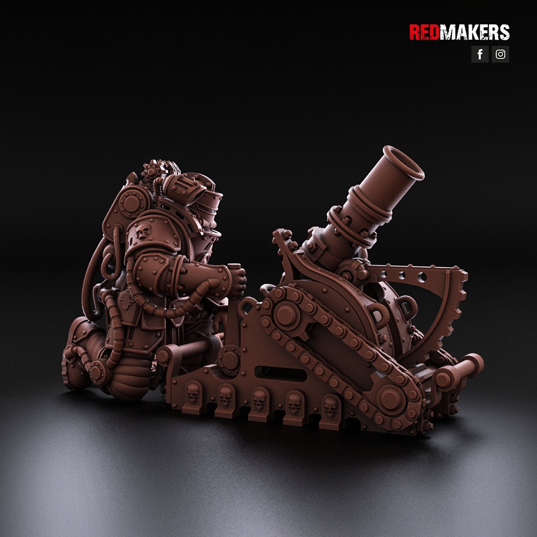 Red Makers Solar Guard Heavy Weapon Teams x3 (Custom Order) - product image 9 of 9
